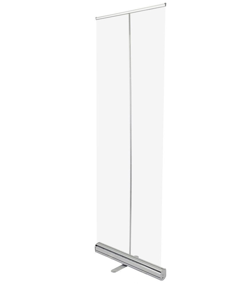 ONE CHOICE® Clear Retractable Banners — 24 in Good Roll Up (banner)